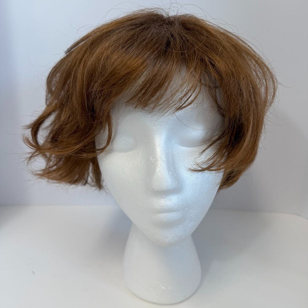Paula Young A3225 Wig Color 27 Light Auburn Layered Short